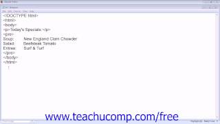 HTML5 and CSS3 Tutorial Preformatted Text Training Lesson 44 [upl. by Harsho976]