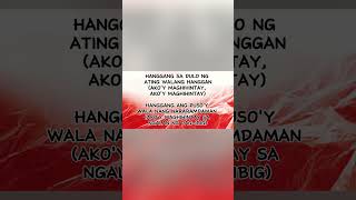 DECEMBER AVENUE  SA NGALAN NG PAGIBIG LYRIC VIDEO LAST PART musikoparaiso decemberavenue [upl. by Airrat]