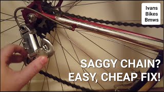 DO NOT PASS A GOOD Bike With A SAGGY CHAIN  IT is An Inexpensive  Easy Fix  4K [upl. by Duwalt425]