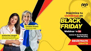 WEBINAR  Maximizar tu visibilidad en Black Friday  PYPMedios y SodimacMedia [upl. by Haisa966]