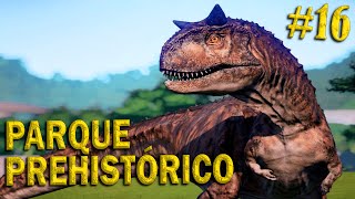 ¡Pelea entre los DINOSAURIOS  Parque Prehistórico 16 jurassicworldevolution2 [upl. by Ivett359]