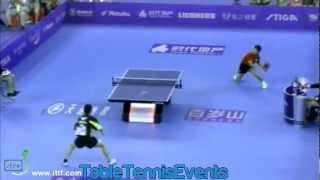 Zhang Jike Vs Chen ChienAn Final World Team Classic 2013 [upl. by Bronez509]