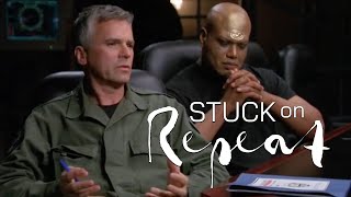 quotStuck on Repeatquot  Jack amp Tealc ✧ Stargate SG1 [upl. by Trilbi]