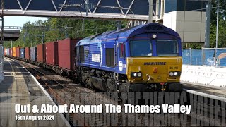 Out amp About Around The Thames Valley 160824  4K [upl. by Amalea]