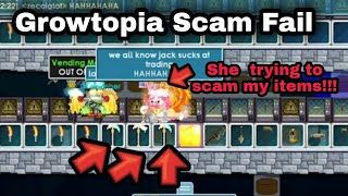 Growtopia Scam Fail  Someone trying to scam me [upl. by Ynot]