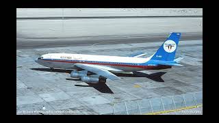 Alyemda Boeing 720B Fleet History 19802001 [upl. by Annawik]