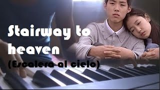 quotNa man eh nuhquot Stairway to heaven Escalera Al Cielo Pianocover [upl. by Gnap]