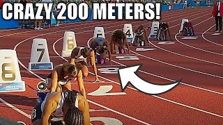 FASTEST 200 Meters Of 2024 Just Went Down [upl. by Hanad]