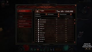 Corpse Explosion Grim Scythe Test Diablo 3 S26 046 [upl. by Letnohs964]