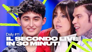 Riassunto del secondo Live Show  Daily 11 X Factor 2022 [upl. by Duarte990]