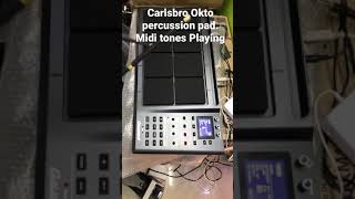 Carlsbro Percussion pad Indian tones MIDI Voices  Roland [upl. by Eninnej294]