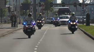 VIPtransport oefening in Rotterdam [upl. by Iralam]