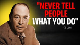 CS Lewis  quotNever Tell People What You Doquot  Cs Lewis Motivational Speech [upl. by Filide]