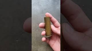 Brass 12 gauge shot gun shell [upl. by Cate]