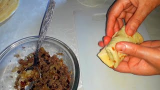 Very Delicious Meat Blini Recipe [upl. by Johppah]