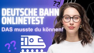 DEUTSCHE BAHN Onlinetest  DAS musst du wissen [upl. by Prisilla243]