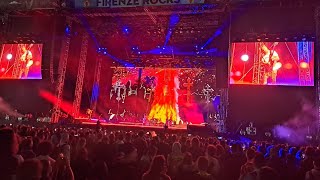 Avenged Sevenfold Little Piece Of Heaven Live At Firenze Rocks 2024 [upl. by Manson]