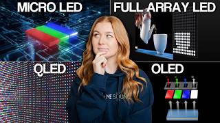 TV Panel Type Buying Guide 2024 OLED vs QLED vs QNED vs Micro LED vs MINI LED amp MORE [upl. by Aniuqal]