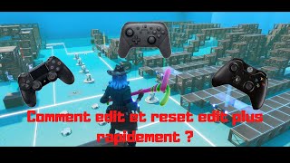 Comment edit et reset edit plus rapidement sur manette [upl. by Timothea]