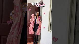 Wedding guest Outfit 🦋 myntra cordset shorts shortsvideo [upl. by Salvay953]