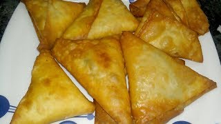 சமோசா செய்வது எப்படிHow To Make Potato SamosaSouth Indian Snacks [upl. by Juetta]