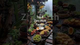 Top 5 Zinc Rich Foods food zinc health [upl. by Halilad699]