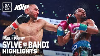 BRUTAL KO  Ashton ‘H2O’ Sylve vs Lucas Bahdi Fight Highlights [upl. by Aicened]