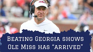 Ole Miss pummels Georgia back in CFB playoff mix  Rebel Report LIVE [upl. by Steinke998]