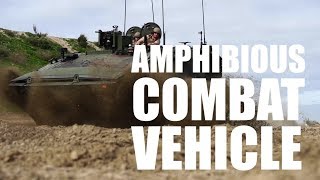 The new Amphibious Combat Vehicle is off the tracks [upl. by Vanni]