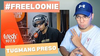 PARI NG TUGMA FREELOONIE │ Loonie performs quotTugmang Presoquot LIVE on Wish 1075 Bus [upl. by Mohandis]