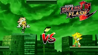 SSF2 Mods Sonic vs Sonic Black [upl. by Arramat]