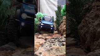 Traxxas Trx4M bronco  testing Injora brass upgrades [upl. by Eelidnarb]