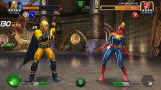 5 Rank 4 Sentry gameplay vs Realm of Legends Captain Marvel [upl. by Baler]