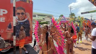 Trinidad Carnival 2024  Ariapita Avenue  Bliss  Tribe [upl. by Dnalerb]