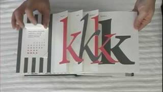 The Movable Book of Letterforms [upl. by Kilk]