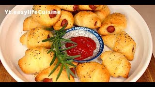 Quick and easy Holiday AppetizerPigs in a Blankethow to make easylifeCuisine Holiday series [upl. by Wrennie]