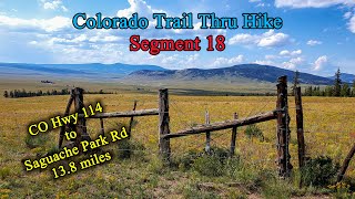 Colorado Trail Segment 18 [upl. by Brause209]