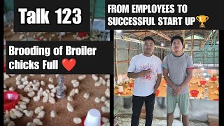 Talk 123BROODING Of BROILER FULL VIDEO ❤✌🥰💪🏆MANIPUR POULTRY FARM93831168199366618895 [upl. by Bud]