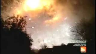 Destroyed In Seconds  Fireworks Explosion [upl. by Maighdlin693]