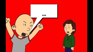 Classic Caillou Backtalks His DadGets WhoopedGrounded [upl. by Igor955]