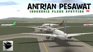 New Update Unmatched Air Traffic Control  Indonesia Plane Spotting [upl. by Streeter]