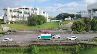 smrt c151B KSFB set 657 658 marsilling to kranji NSL red [upl. by Nerad52]