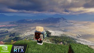 Can a RTX 4080 Manage ULTRA REALISTIC Minecraft  Distant Horizon  BIG GLOBE [upl. by Fording]