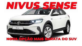 VW NIVUS GANHA VERSÃƒO SENSE MAIS BARATA OPÃ‡ÃƒO PARA PCD JÃ TEM PREÃ‡O DEFINIDO [upl. by Mourant292]