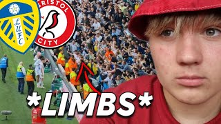 INSANE ATMOSPHERE amp MENTAL LIMBS at LEEDS UNITED 21 BRISTOL CITY [upl. by Tamberg]