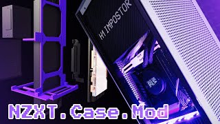 NZXT H1 IMPOSTOR Ver Case Mod with 360 radiator [upl. by Naibaf65]