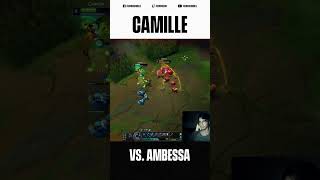 ✅ ¿CÓMO JUGAR CONTRA AMBESSA 🧐 camille leagueoflegends clips lolespañol coaching [upl. by Redienhcs247]