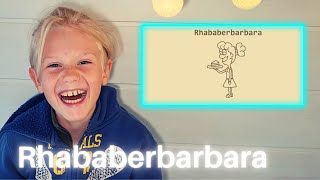 Rhababerbarbara  Perfektes Deutsch [upl. by Ilyse]