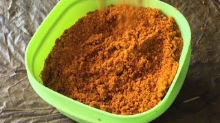 Hurigadale Chutney Pudi Recipe  Fried gram dal chutney powder recipe  chutney powder recipe [upl. by Anileva]