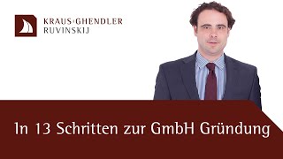 In 13 Schritten zur GmbHGründung  Erklärt vom Anwalt [upl. by Neom282]